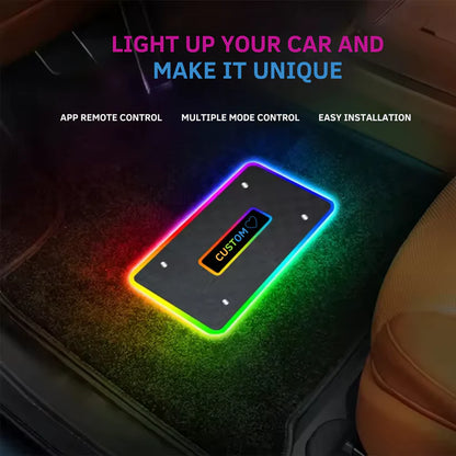 Thrill Studios™ Custom RGB LED Car Mats