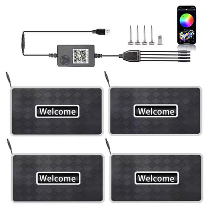 Thrill Studios™ Custom RGB LED Car Mats